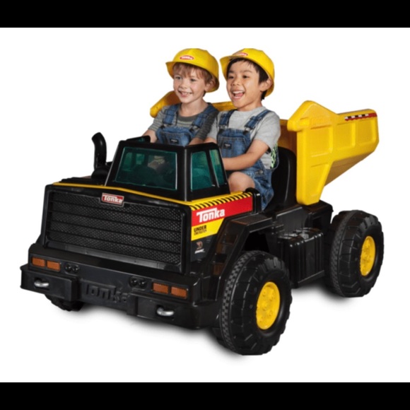 Tonka Mighty Dump Truck Ride-on/ 12V - Picture 6 of 6